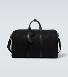 Gucci - Jumbo GG leather-trimmed travel bag