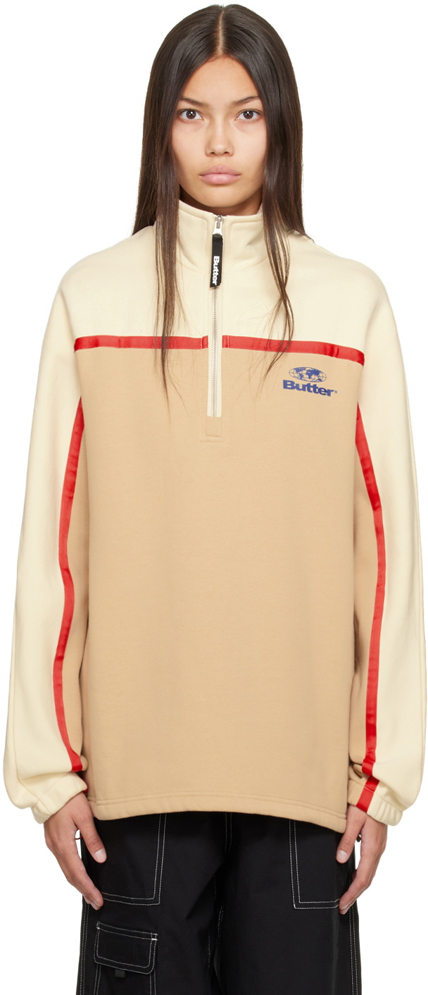Butter Goods Beige Northcliffe Sweater Butter Goods