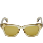 Jacques Marie Mage Men's Dealan Sunglasses in Olive