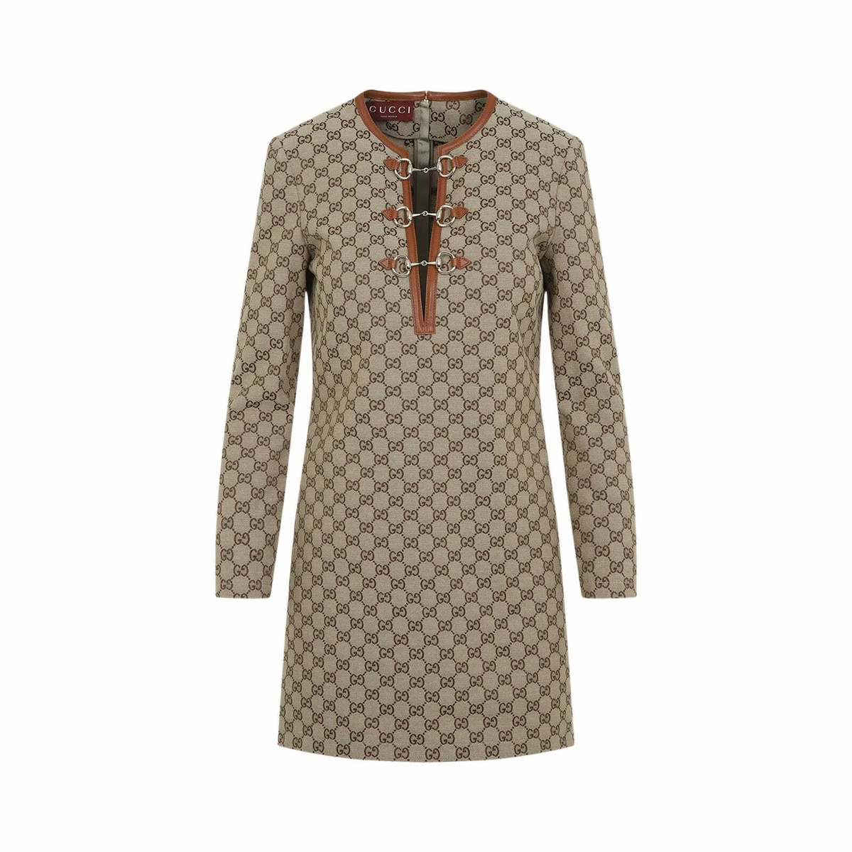 Gucci Crystal GG tulle minidress Gucci