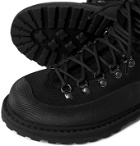 Diemme - Roccia Vet Rubber and Leather-Trimmed Mesh CORDURA Boots - Black