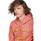 Wacko Maria Pink Paradise Logo Hoodie