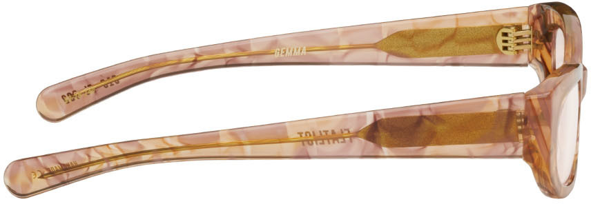 FLATLIST EYEWEAR Pink Gemma Sunglasses
