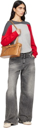 OSOI Tan Shoulder Brocle Bag