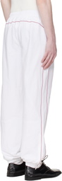 Lacoste White Top Tier Track Pants