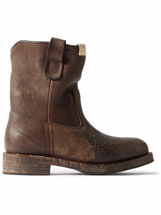 Photo: Visvim - Wabanaki Leather Boots - Brown