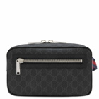 Gucci Men's GG Waist Bag in Black 