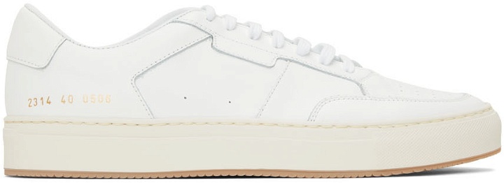 Photo: Common Projects White Tennis Low Sneakers