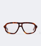 Bottega Veneta Aviator glasses