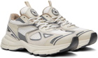 Axel Arigato Beige & Gray Marathon Runner Sneakers