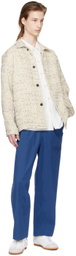 DOCUMENT White Double Pocket Shirt