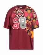 Etro Mens T-shirt Burgundy