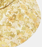 Alémais Gabriella floral linen sun hat