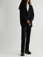 Alexander McQueen - Embellished Polished-Leather Penny Loafers - Black