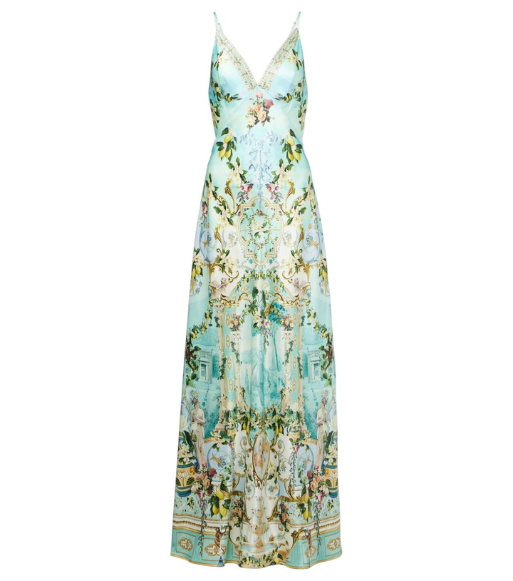 Photo: Camilla Silk slip dress