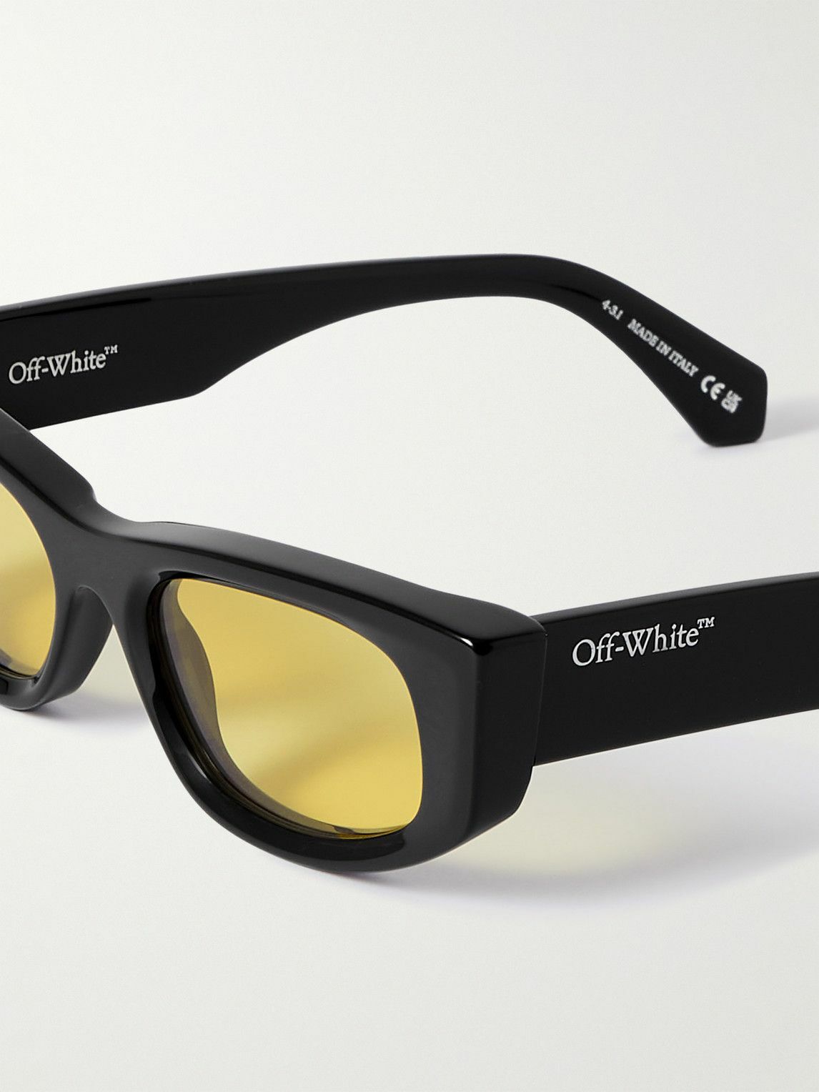 【送料&関税込】Off-White Matera Sunglasses - Unisex Off-White Matera OERI090 Oval Sunglasses | Fashion Eyewear