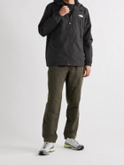 THE NORTH FACE - Black Box Logo-Print DryVent Hooded Jacket - Black