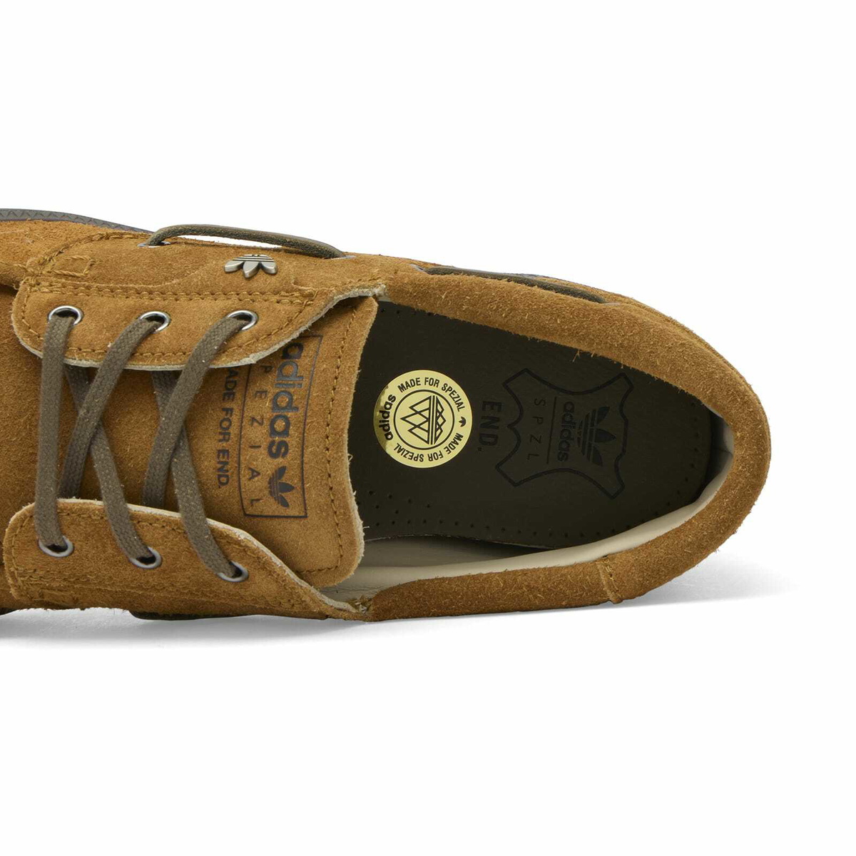 END. x Adidas Men's Lytham SPZL Sneaker in Brown