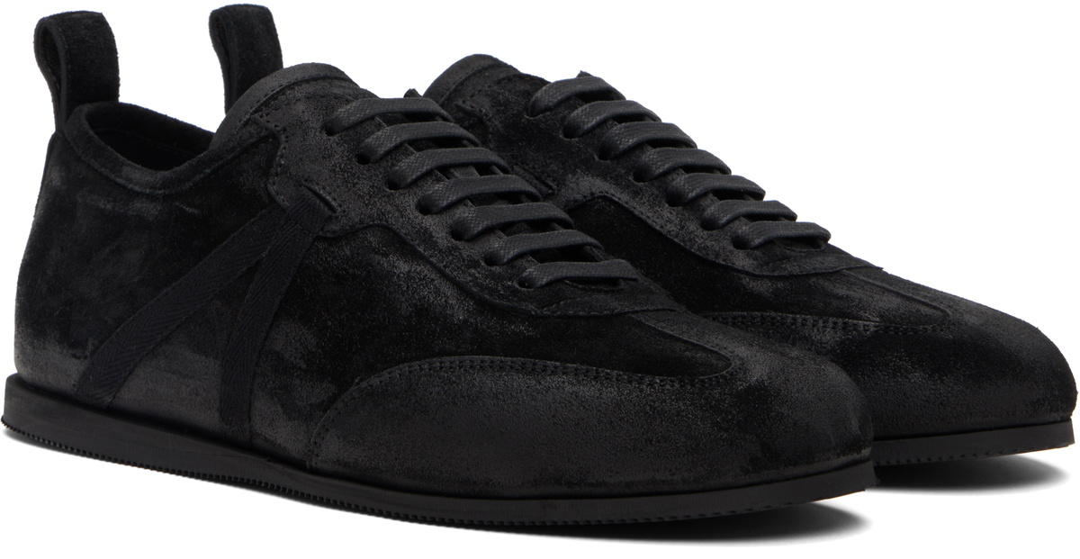 Ann Demeulemeester Black Siru Boxing Sneakers