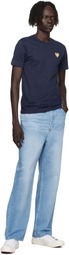 COMME des GARÇONS PLAY Navy Heart Patch T-shirt