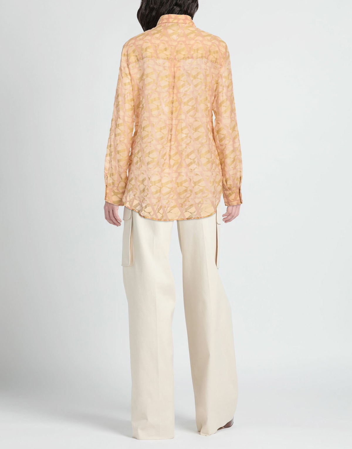Alessia Santi Womens Shirt Sand