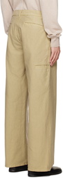 The Row Beige Riggs Trousers