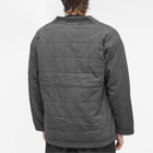 Snow Peak Men's UCCP Quilting Jacket in Black