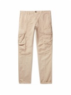 Incotex - Slim-Fit Cotton and Linen-Blend Cargo Trousers - Neutrals