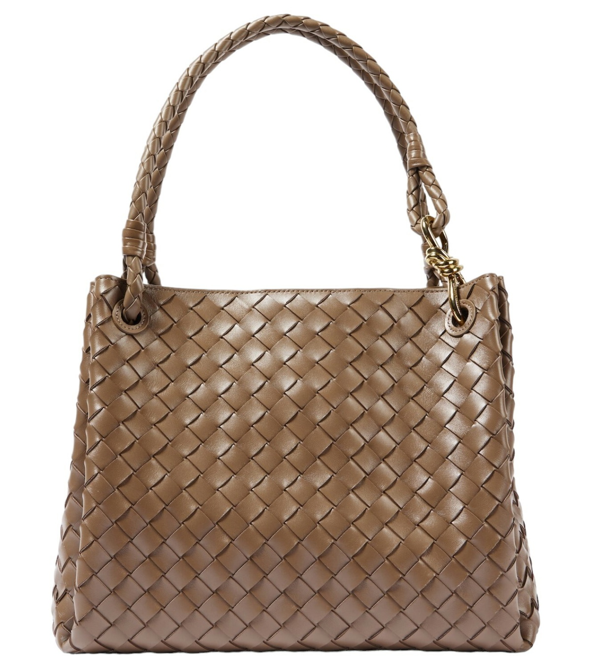 【関税&送料込】Bottega Veneta Parachute Leather Shoulder Ba BOTTEGA VENETA Parachute medium intrecciato leather shoulder
