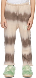 The Animals Observatory Kids Brown Logo Horse Lounge Pants