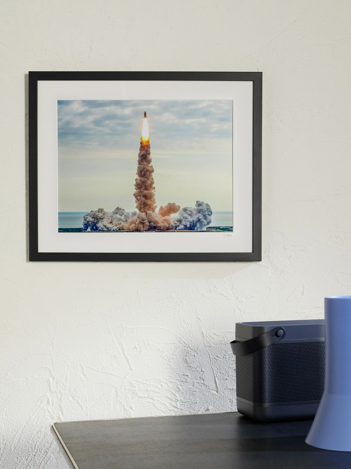 Sonic Editions - Framed 2011 Cape Canaveral Print, 50" x 40"