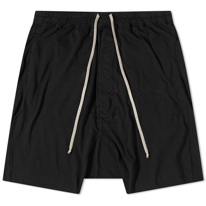 Photo: Rick Owens Men's DRKSHDW Lightweight Drawstring Pods Short in Black