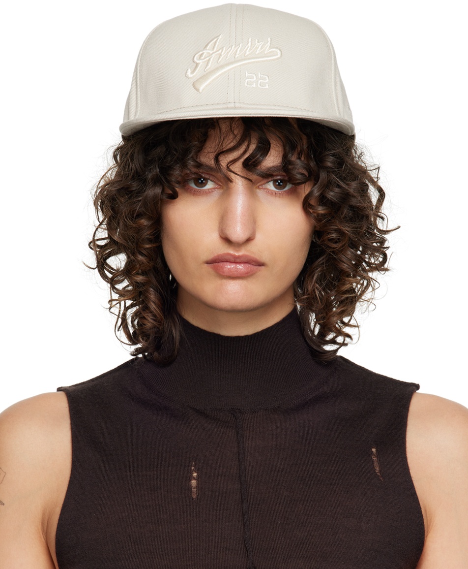 Photo: AMIRI Taupe '22' Fitted Cap