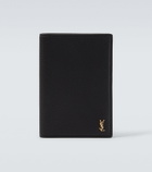 Saint Laurent Cassandre leather card holder
