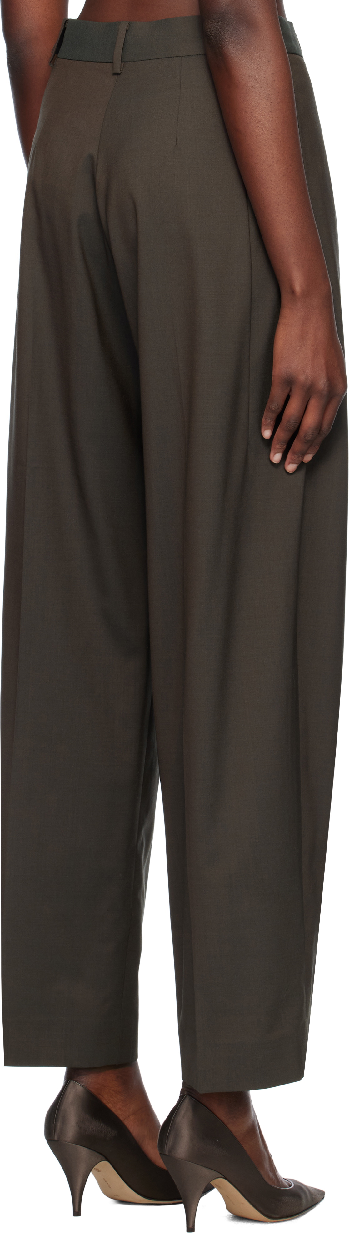 GIA STUDIOS Gray Demie Trousers