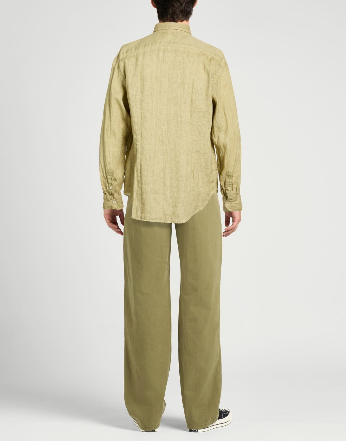 Eleventy Platinum Mens Shirt in Sage green