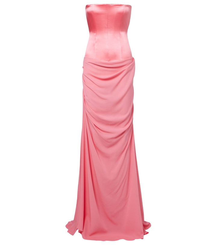Photo: Alex Perry Draped silk gown