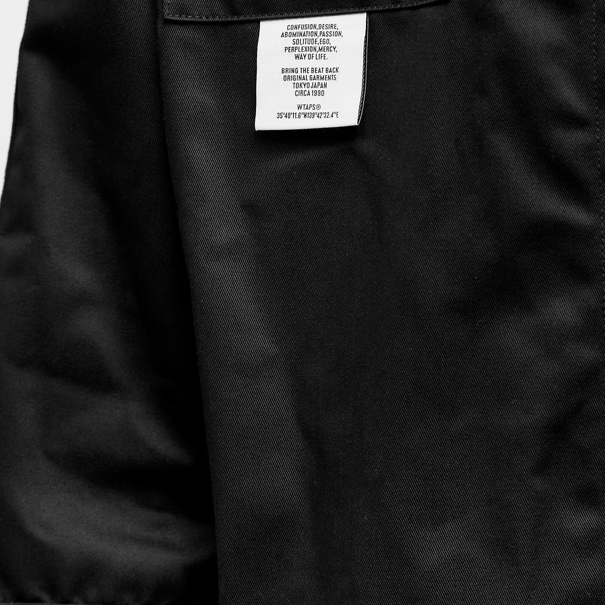 WTAPS Men's 05 Shirt Jacket in Black WTAPS