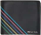 PS by Paul Smith Black Sports Stripe Wallet