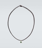 Octavia Elizabeth 18kt gold necklace with tourmaline
