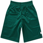 New Balance Hoops Essentials Fundamental Short in Green