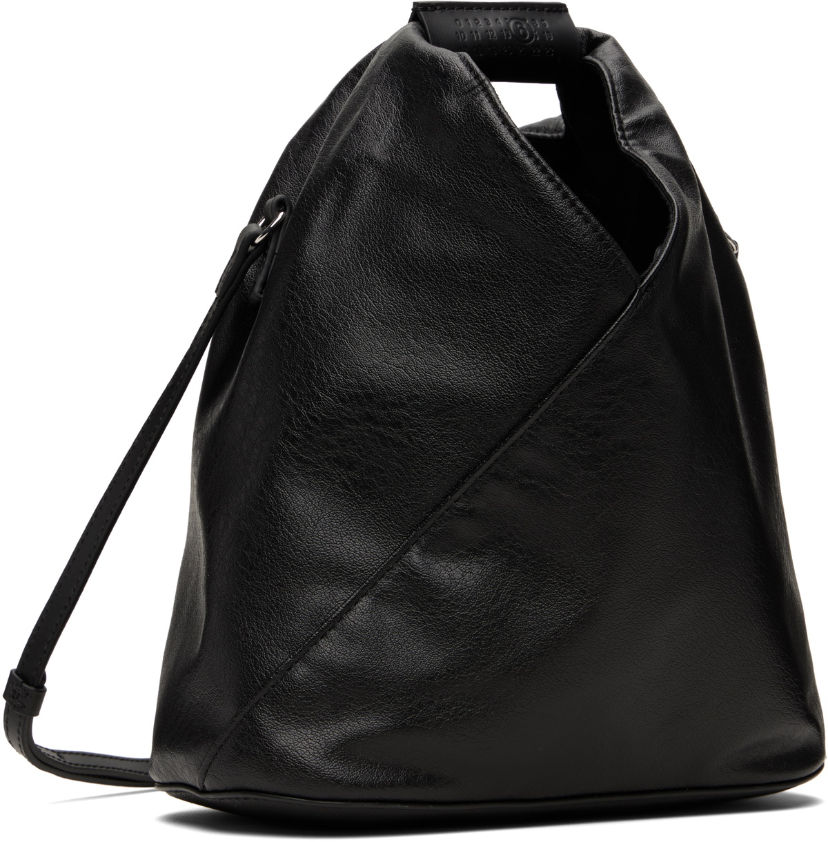 MM6 Maison Margiela Black Triangle Crossbody Bag