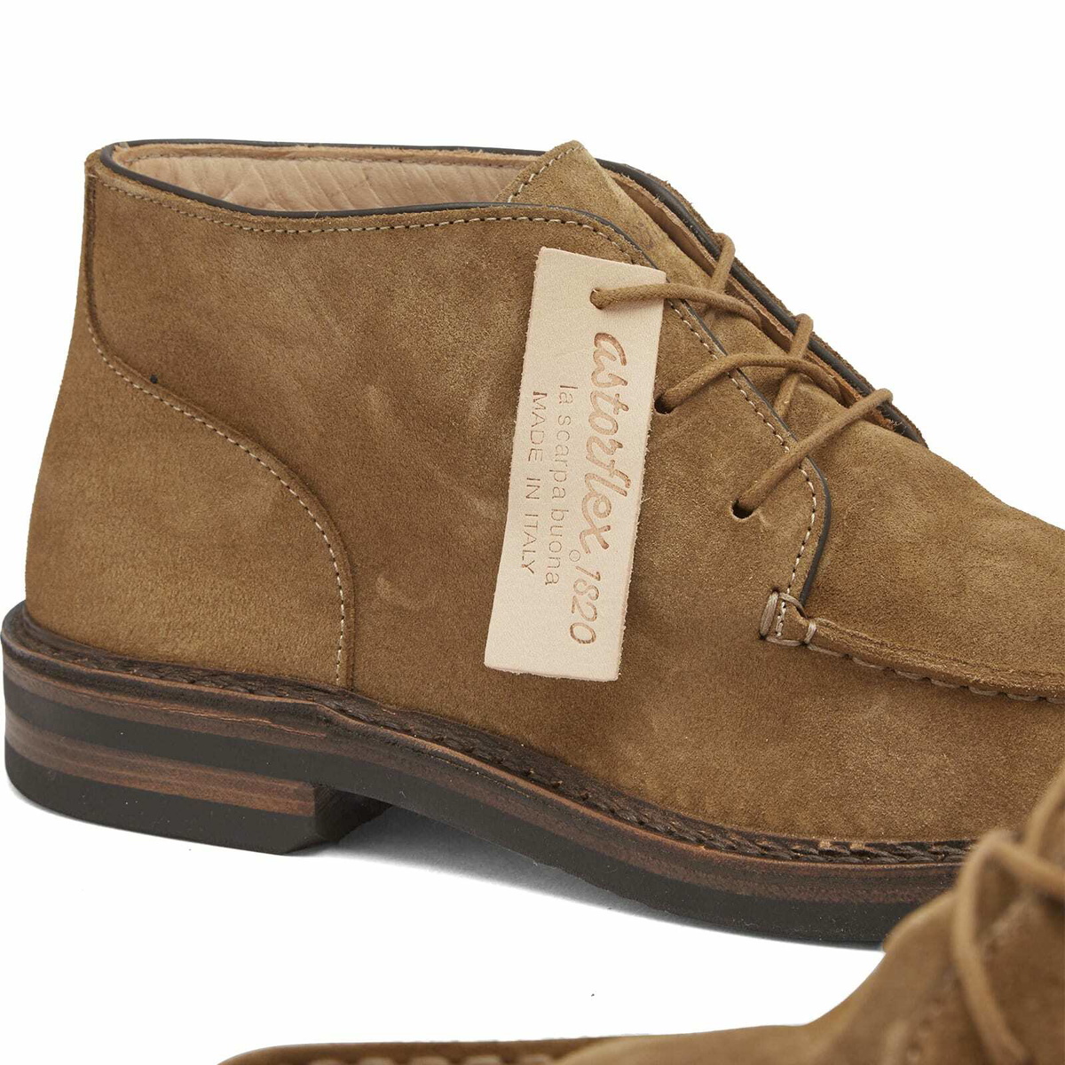 Astorflex Men's Dukeflex Rubber Sole Boot in Whiskey/475