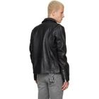 Ksubi Black Capitol Leather Jacket