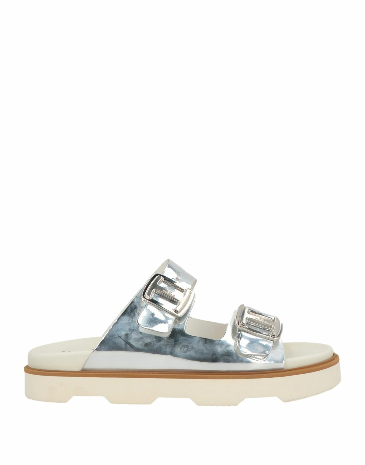 Hogan Womens Sandals in Silver