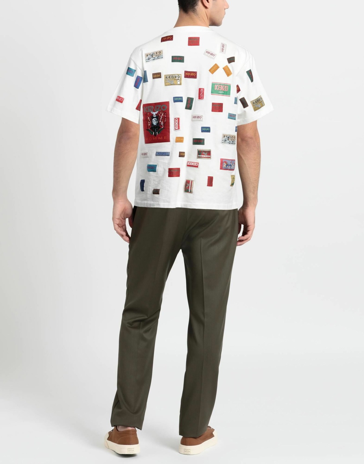 Kenzo Mens T-shirt in White