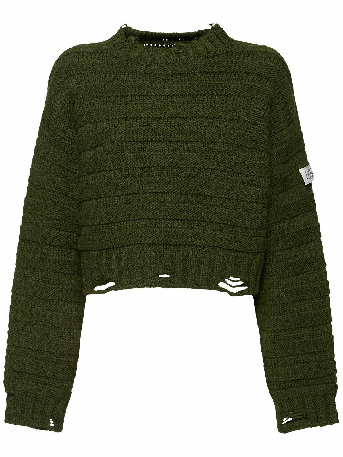MARGIELA MM6 Wool blend cardy