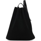 HOMME PLISSÉ ISSEY MIYAKE Black Drawstring Pleats Bag