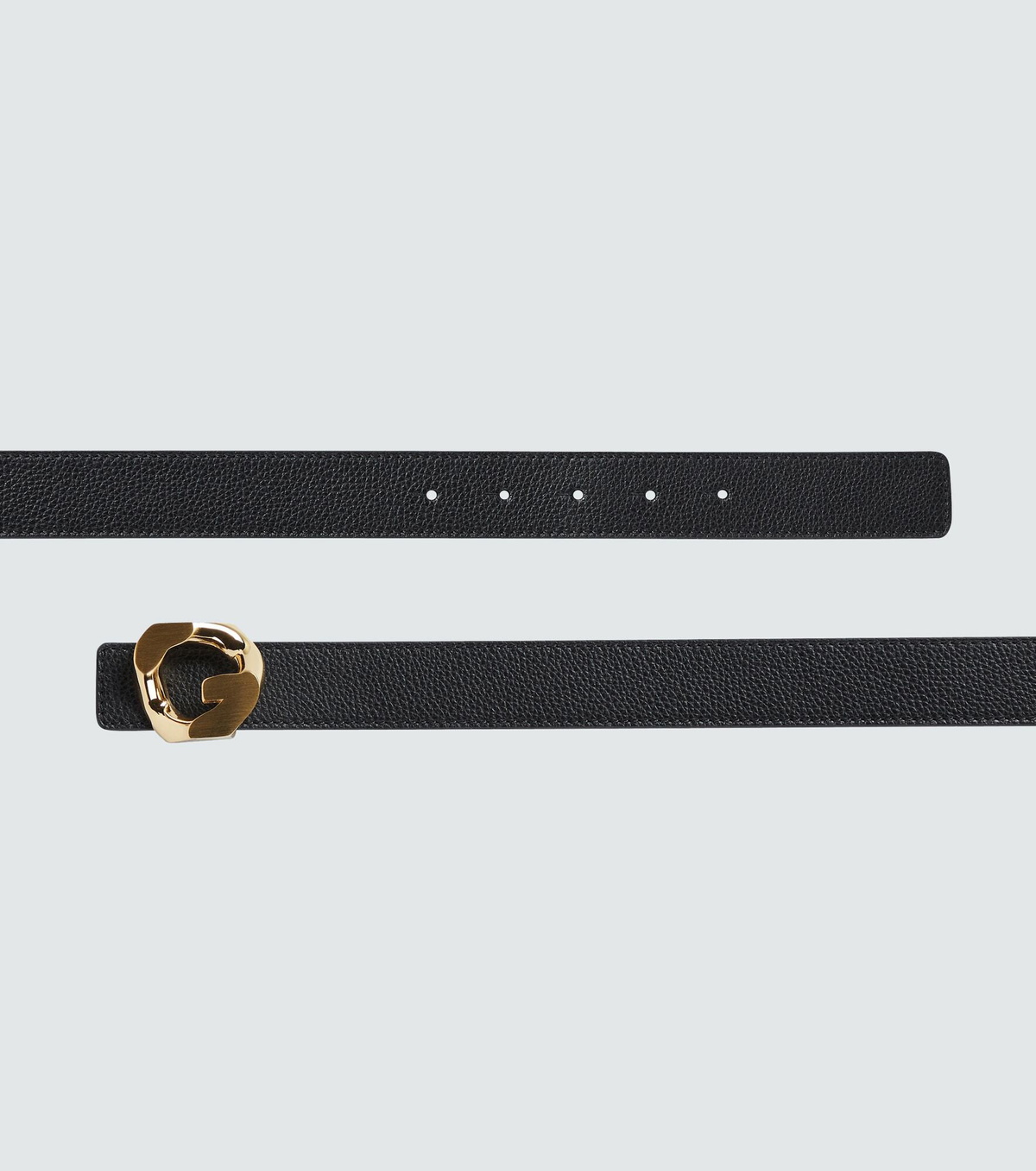 ベルト GIVENCHY SS21 BELT WITH G CHAIN BUCKLE (BB406EB13D_001) Belt in leather with G-Chain buckle | Givenchy CA | Givenchy