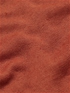 Thom Sweeney - Cotton and Linen-Blend T-Shirt - Orange
